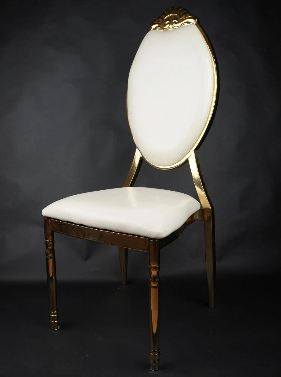 Chair Metal Flower Top With Cushion
